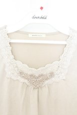 画像2: axes femme / 袖ギャザープルオーバー M アイボリー O-26-08-21-039-AX-TO-IG-OS (2)