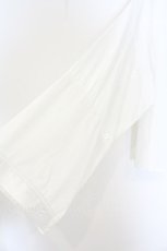 画像2: Hoshibako Works / 繁花集 刺繍ブラウス  シロ O-26-08-21-024-LO-BL-OW-OS (2)