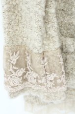 画像2: axes femme / 裾レースニットカーディガン M ベージュ O-26-08-21-032-AX-TO-IG-OS (2)