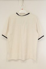 画像3: axes femme / ミリタリー風タイ付ブラウス M キナリ O-26-08-22-032-AX-BL-OW-OS (3)