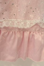 画像3: Nile Perch / オーガンジースパンコールキャミソールワンピース  ピンク O-26-08-22-034-LO-OP-IG-OS (3)