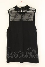画像3: m petit by misako / NINA'Sカップ付きタンクトップ M クロ O-26-08-22-040-LO-TO-OW-OS (3)