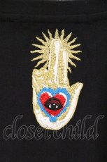 画像4: MADARANINGEN / CORAZON EMBROIDARY T-SHIRT　Tシャツ  ブラック O-26-08-22-043-LO-TO-OW-OS (4)