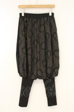 画像1: Qutie Frash / 2022年プレミアム 黒炎サルエルパンツ  ブラック O-26-08-22-051-QU-PA-OW-OS (1)