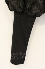 画像3: Qutie Frash / 2022年プレミアム 黒炎サルエルパンツ  ブラック O-26-08-22-051-QU-PA-OW-OS (3)