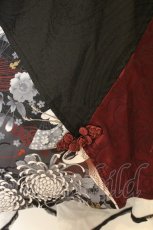 画像3: Qutie Frash / 2023年プレミアム 宵鶴ロングスカート  ブラック O-26-08-22-052-QU-SK-OW-OS (3)