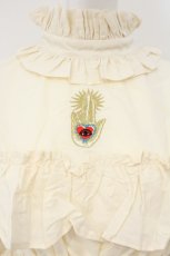 画像2: MADARANINGEN / 2019A/W RUFFLES DRESS　ワンピース  アイボリー O-26-08-22-001-LO-OP-OW-OS (2)
