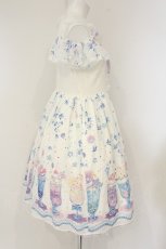 画像4: Angelic Pretty / Cream Soda Mermaidカットワンピース  シロ O-26-08-22-057-AP-OP-OW-OS (4)