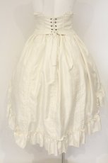 画像5: ATELIER PIERROT / Fishtail Mini Corset Skirt　フィッシュテールミニコルセットスカート  アイボリー O-26-08-22-058-EL-SK-OW-OS (5)