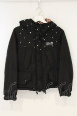 画像1: Candy Stripper / リバーシブルダウンジャケット 2 ブラック×レオパード O-26-08-22-006-PU-CO-IG-OS (1)