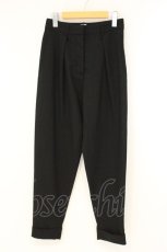 画像1: Jean Paul GAULTIER / FOR SEPT PREMIERES　ウールスラックスパンツ 36 ブラック O-26-08-22-063-GO-PA-OW-OS (1)
