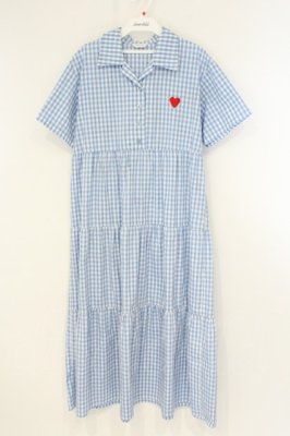 Preview of Petit Heart　ロングシャツ  サックス