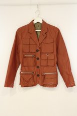 画像1: Jean Paul GAULTIER / CLASSIQUE　マルチポケットジャケット 40 オレンジ（偏光） O-26-08-22-082-GO-JA-OW-OS (1)