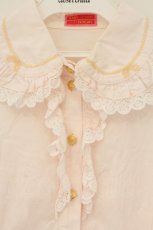 画像2: BABY,THE STARS SHINE BRIGHT / Royal Kingdomフリルブラウス  ピンク O-26-08-22-088-BA-BL-OW-OS (2)