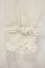 画像3: Angelic Pretty / Cinema Ladyブラウス  シロ O-26-08-22-090-AP-BL-OW-OS (3)