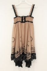 画像1: axes femme / メルヘンptキャミチュニック M ピンク O-26-08-22-097-AX-TO-OW-OS (1)