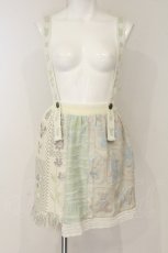 画像1: rurumu: / 2022 SS collection “continued story” ニットハーネススカート F アイボリー O-26-08-22-109-LO-SK-OW-OS (1)