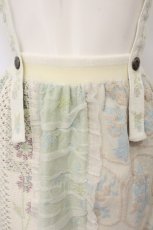 画像2: rurumu: / 2022 SS collection “continued story” ニットハーネススカート F アイボリー O-26-08-22-109-LO-SK-OW-OS (2)