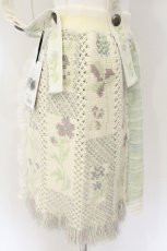 画像3: rurumu: / 2022 SS collection “continued story” ニットハーネススカート F アイボリー O-26-08-22-109-LO-SK-OW-OS (3)