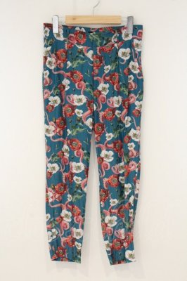 Preview of 2019Autumn/Winter Collection[CUT-UP]Opium poppy Slacks　パンツ 1 グリーン×マルチカラー
