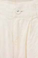画像2: pays des fees  / 2022 Spring/Summer Collection「Inframince」　ショートパンツ  オフホワイト O-26-08-22-124-PU-PA-OW-OS (2)