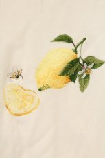 画像2: PINK HOUSE / レモンの刺繍入りパーカー 4(L) オフシロ O-26-08-24-034-LO-TO-IG-OS (2)