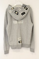 画像3: PINK HOUSE / ワッペン付きパーカー  グレー O-26-08-24-035-LO-TO-IG-OS (3)