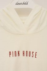 画像2: PINK HOUSE / 顔ぐるみ付きフード付きカットソー  クマ シロ O-26-08-24-039-LO-TO-IG-OS (2)