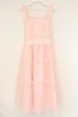 画像1: DO US PART / 眞白ありす　チュールレースワンピース M ピンク O-26-08-24-006-LO-OP-IG-OS (1)