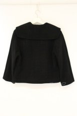画像3: INGEBORG / セーラーカラーショートコート  クロ O-26-08-24-060-LO-CO-IG-OS (3)