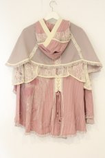 画像4: Ozz oneste / 花霞の夢ケープ  ピンク O-26-08-24-014-OO-JA-IG-OS (4)