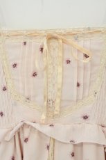 画像2: axes femme / ラビットブーケ花ベアチュニ M ピンク O-26-08-25-047-AX-OP-OW-OS (2)