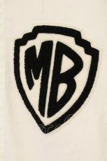 画像2: MILKBOY / ユニホーム シャツ  ホワイト O-26-08-25-053-MB-BL-IG-OS (2)