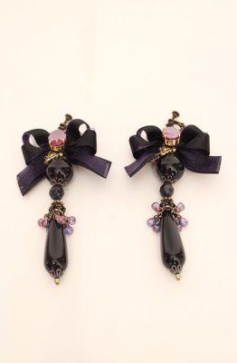 Preview of Disney villains ~Ear object~ - ディズニーヴィランズ/イヤオブジェ -  マレフィセント/イヤリング