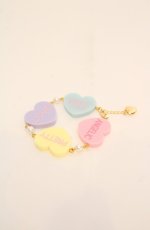 画像1: Angelic Pretty / ドリーミィハートキャンディブレスレット  マルチ O-26-08-25-1039-AP-AC-IG-OS (1)