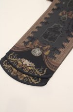 画像2: metamorphose / Tick clock 〜時を刻む歯車〜タイツ  アンティークグレー O-26-08-25-1044-ME-ZA-IG-OS (2)