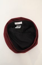 画像3: Kurumi Collaboration / KRM*ミジンコールベレー 57.5cm ワイン O-26-08-25-1001-LO-AC-OW-OS (3)