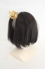 画像2: BABY,THE STARS SHINE BRIGHT / 蝶々王冠ヘッドドレス  ゴールド O-26-08-25-1013-BA-AC-IG-OS (2)