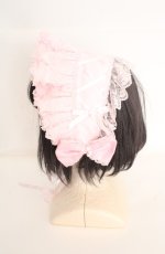 画像3: Angelic Pretty / スピンドルAngelic Princessハーフボンネット  ピンク O-26-08-25-1014-AP-AC-OW-OS (3)