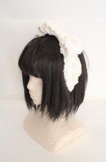 画像1: Angelic Pretty / ドットリボンくるくるリボンカチューシャ  シロ×ピンク O-26-08-25-1015-AP-ZA-OW-OS (1)