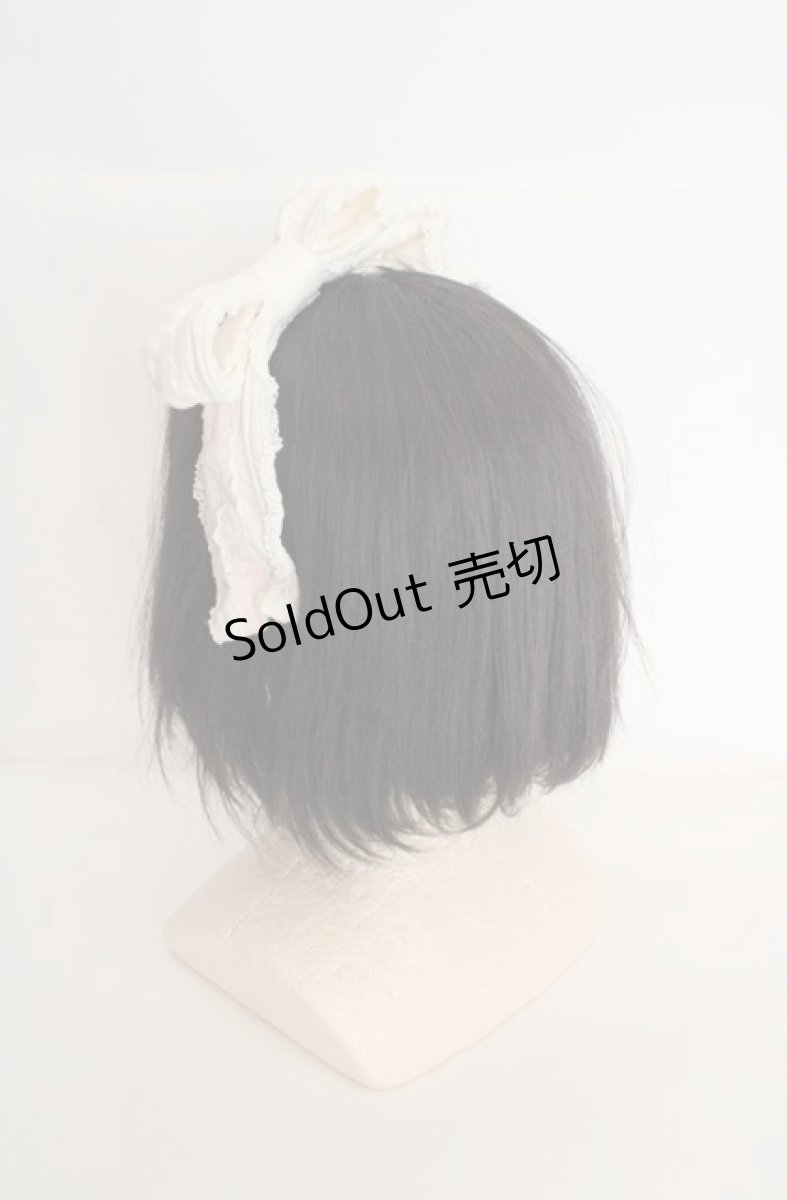 画像2: Angelic Pretty / ドットリボンくるくるリボンカチューシャ  シロ×ピンク O-26-08-25-1015-AP-ZA-OW-ZT772-F004 (2)