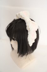 画像3: Angelic Pretty / ドットリボンくるくるリボンカチューシャ  シロ×ピンク O-26-08-25-1015-AP-ZA-OW-OS (3)