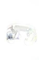 画像1: pays des fees  / ×Q-TA　bangle　バングル  クリア O-26-08-25-1027-PU-AC-OW-OS (1)