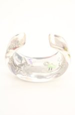 画像2: pays des fees  / ×Q-TA　bangle　バングル  クリア O-26-08-25-1027-PU-AC-OW-OS (2)