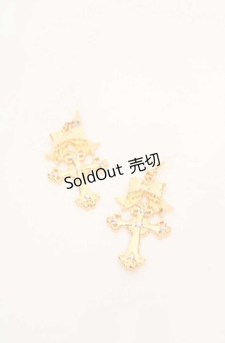 画像1: BABY,THE STARS SHINE BRIGHT / Juno's Bouquetピアス  ゴールド O-26-08-25-1030-BA-AC-IG-OS (1)