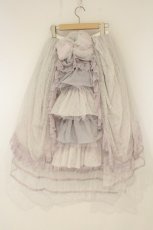 画像4: abilletage / Noir レースオーバースカート  ラベンダー系 O-26-08-25-058-GO-ZA-IG-OS (4)