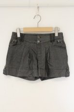 画像1: Ozz Croce / ドラゴン刺繍ショートパンツ  グレー O-26-08-25-068-OO-PA-OW-OS (1)