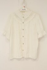 画像1: axes femme / ローズカメオ×ジャボブラウス【ジャボ欠品】 L シロ O-26-08-25-008-AX-BL-IG-OS (1)