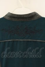 画像5: Ozz Croce / デコルテデザインカットソー  グリーン O-26-08-25-070-OO-TO-OW-OS (5)