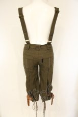 画像4: Ozz Croce / サスペンダ付きカーゴーパンツ  カーキグリーン O-26-08-25-072-OO-PA-OW-OS (4)